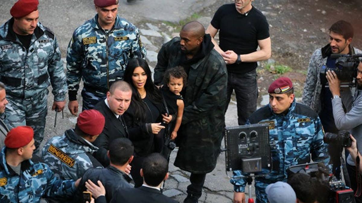 Kim Kardashian y su familia, de turismo por Armenia