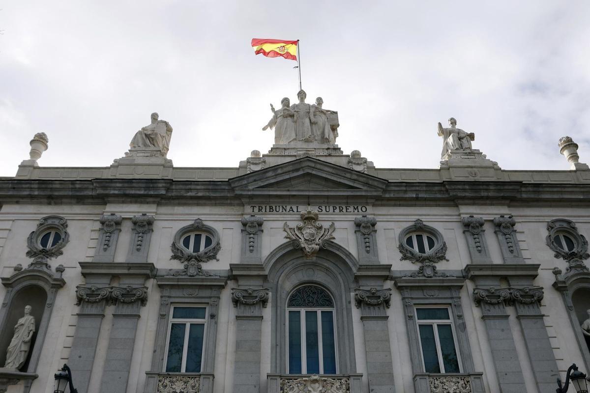 Fachada del Tribunal Supremo.