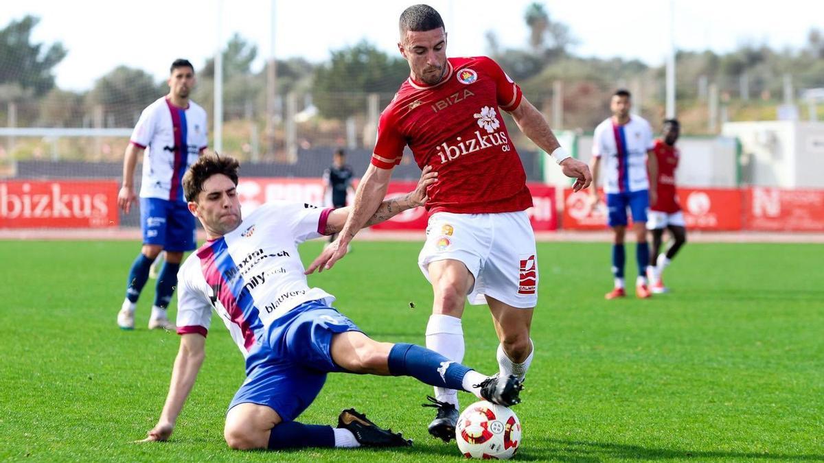 La UD Alzira empató en Ibiza hace una semana.