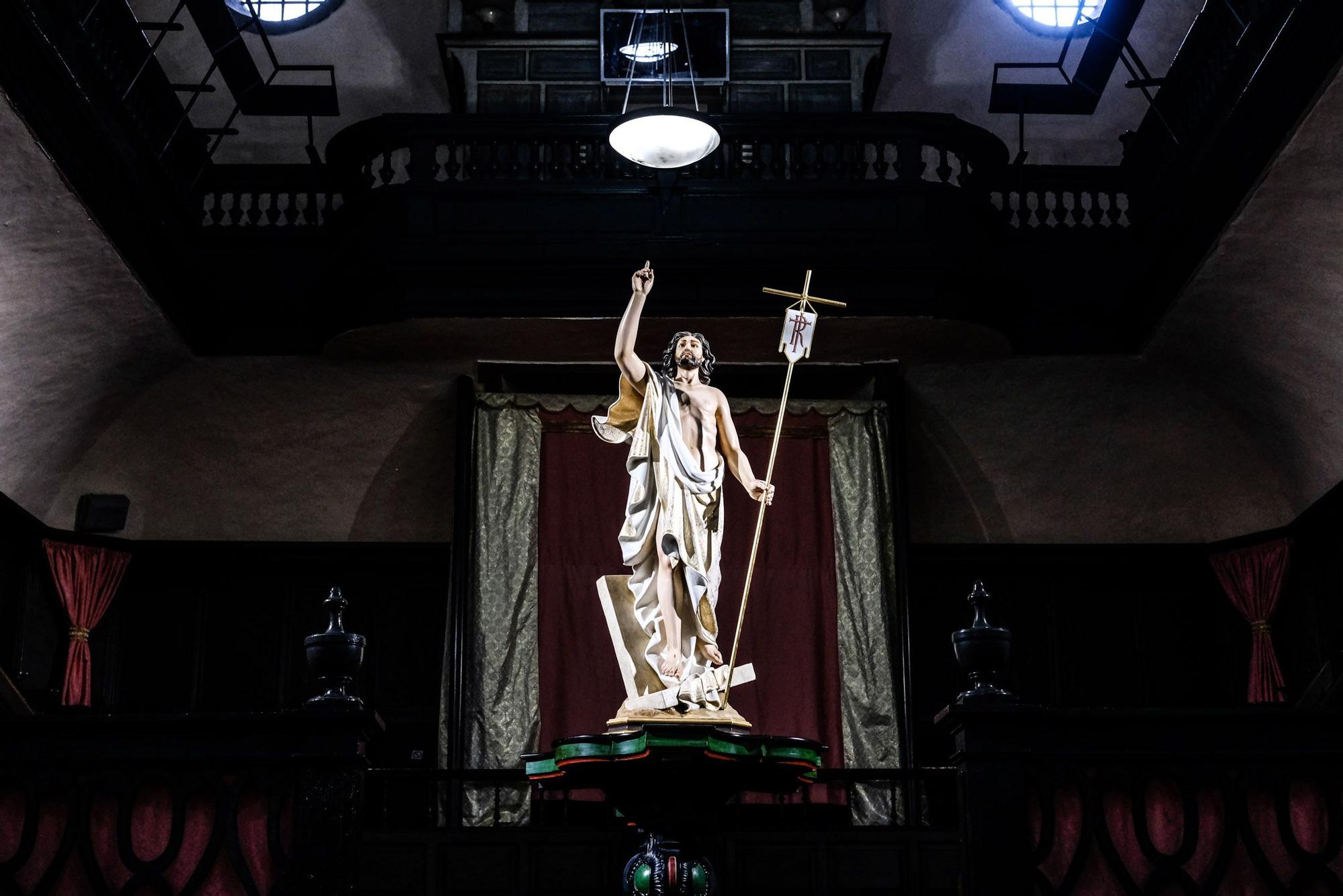 Imagen de Cristo Resucitado en la iglesia de Santo Domingo de Las Palmas de Gran Canaria