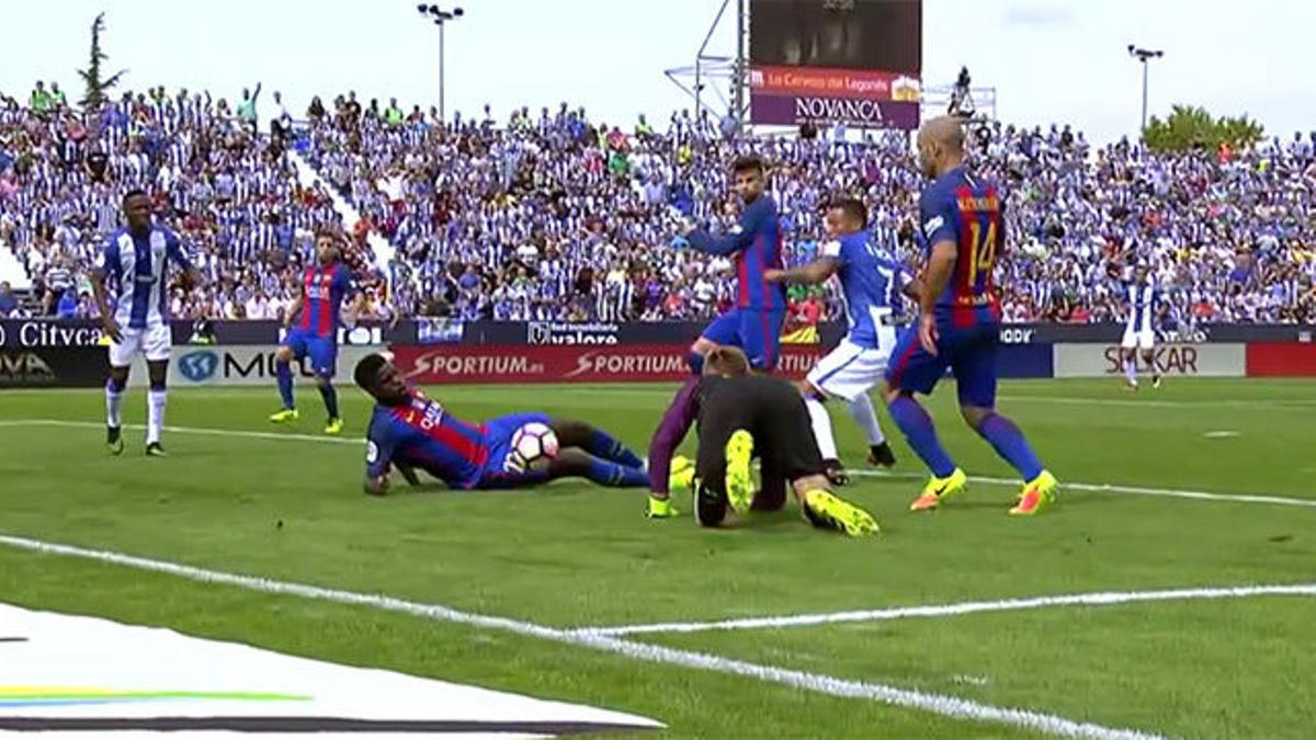 LALIGA | Una de las acciones defensivas más brillantes de Umtiti