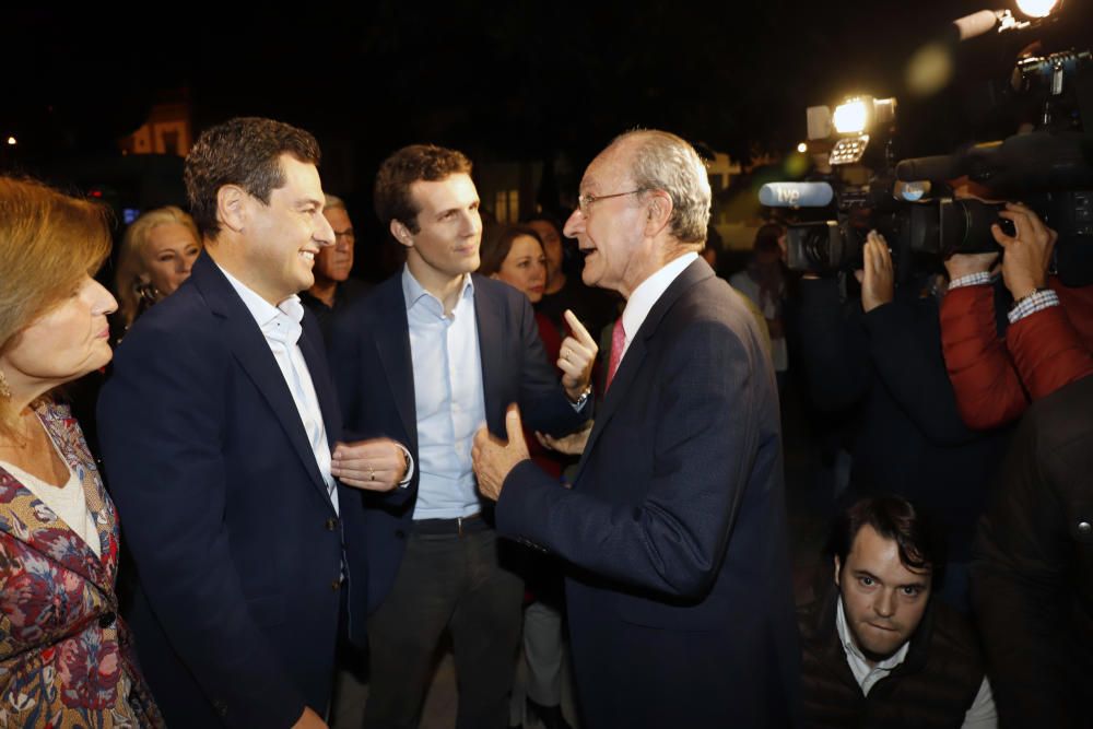 En Málaga, el presidente del PP-A y candidato a ...