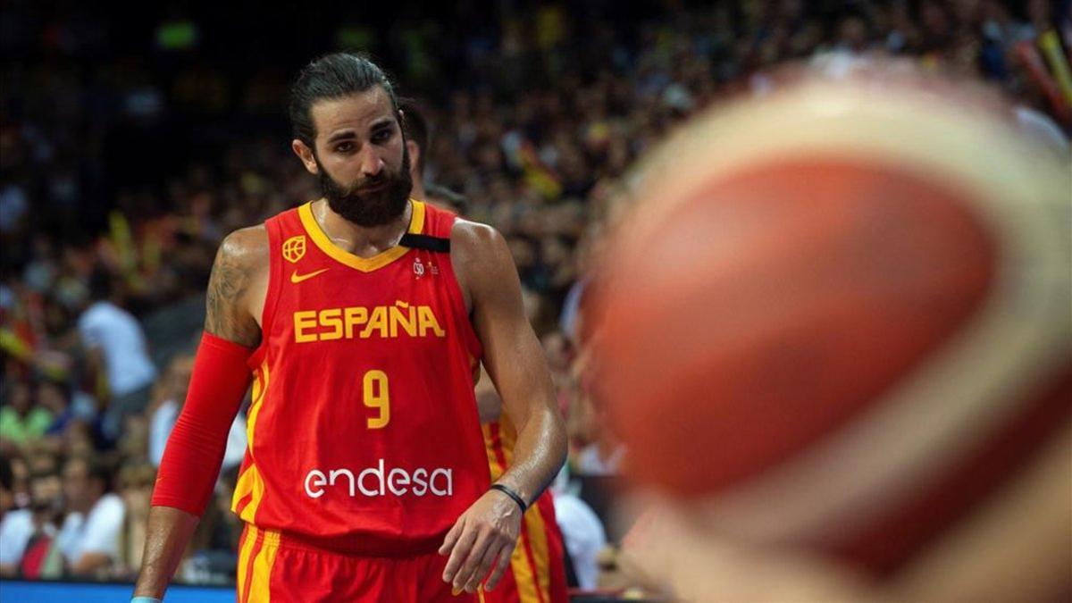 Ricky Rubio lideró el triunfo de España ante Lituania