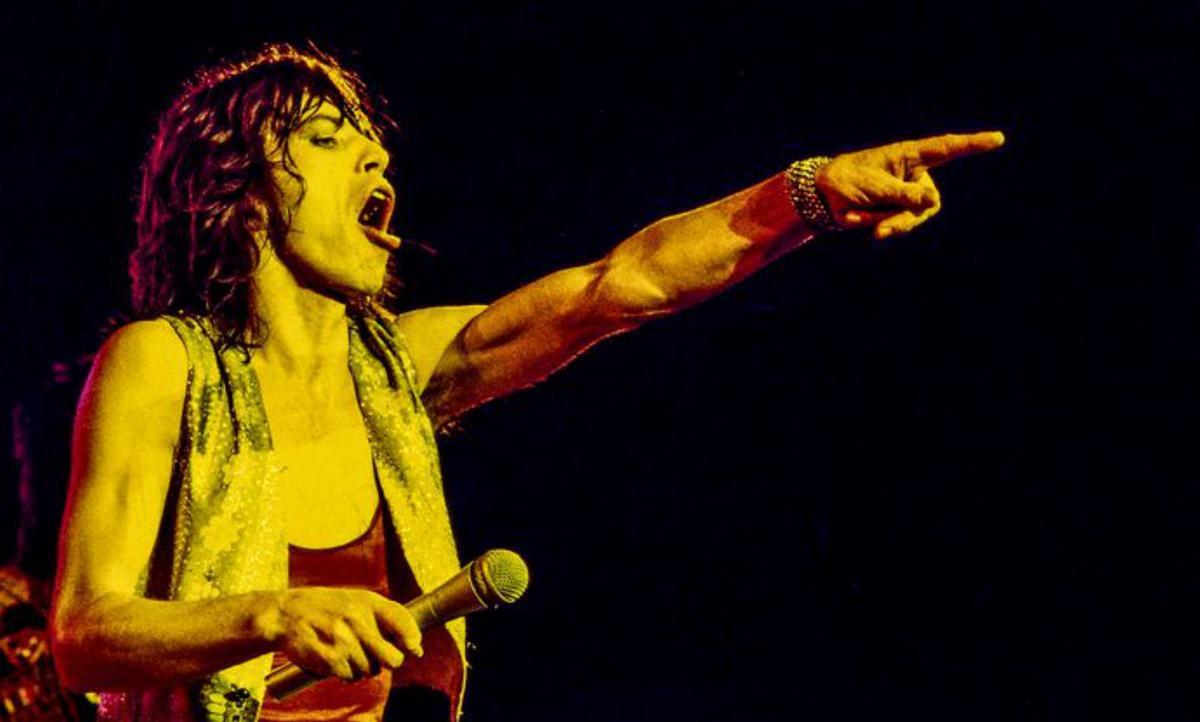 Mick Jagger, en un concierto en Barcelona. | FRANCESC FÀBREGAS