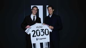Yildiz renueva con la Juventus hasta 2030
