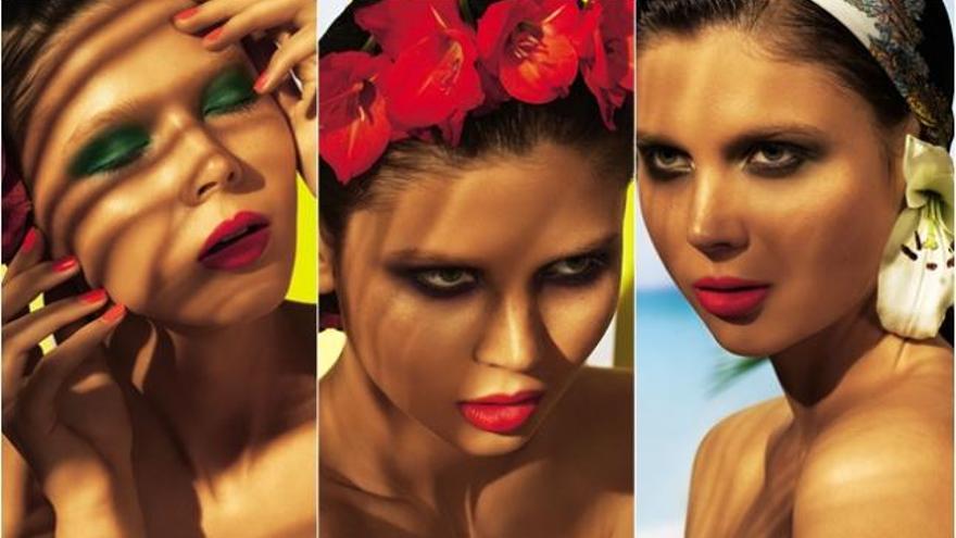 Maquillajes de colores intensos y vibrantes, ideales este verano