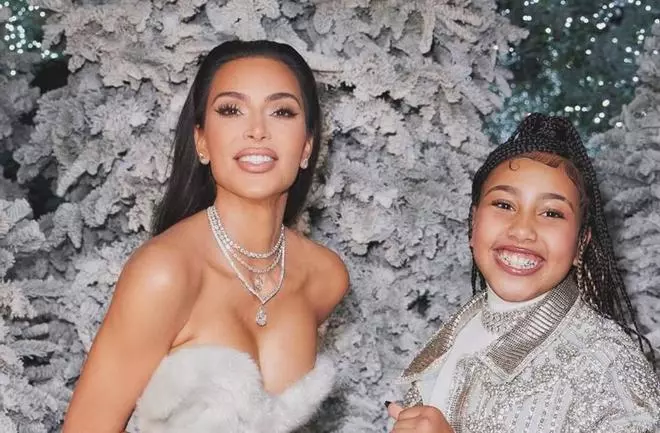 Kanye West colabora con su hija North para promocionar su último disco