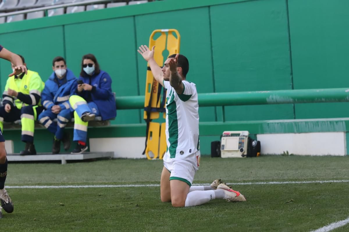 Frenazo en seco del Córdoba CF