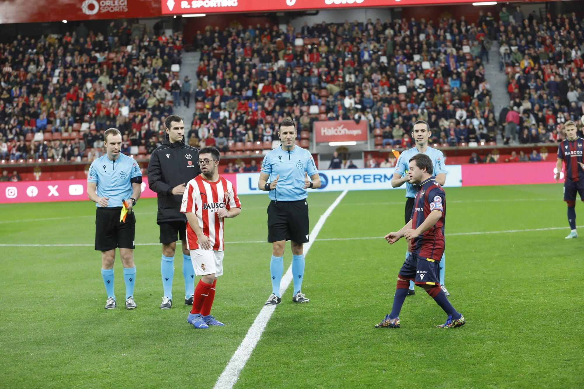 EN IMÁGENES: Partido y ambientazo en el Sporting-Levante