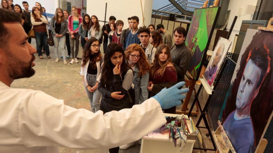 La Facultad de Bellas Artes abre sus puertas para captar futuros artistas