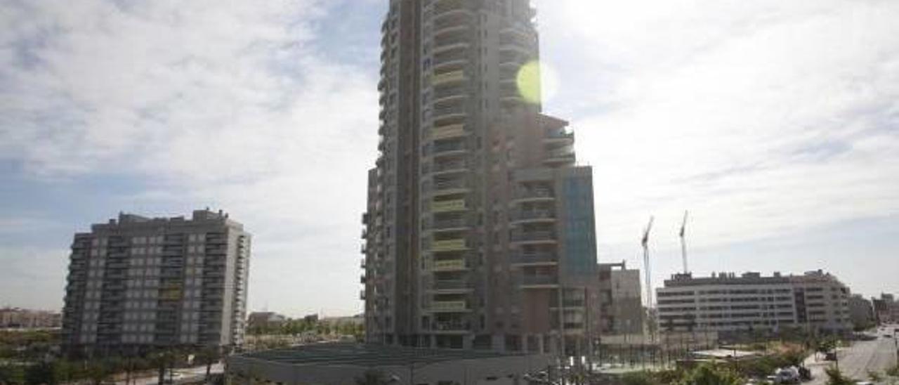 Torre Oceanis, situada en el PAI de Moreras y que comercializa Altamira.