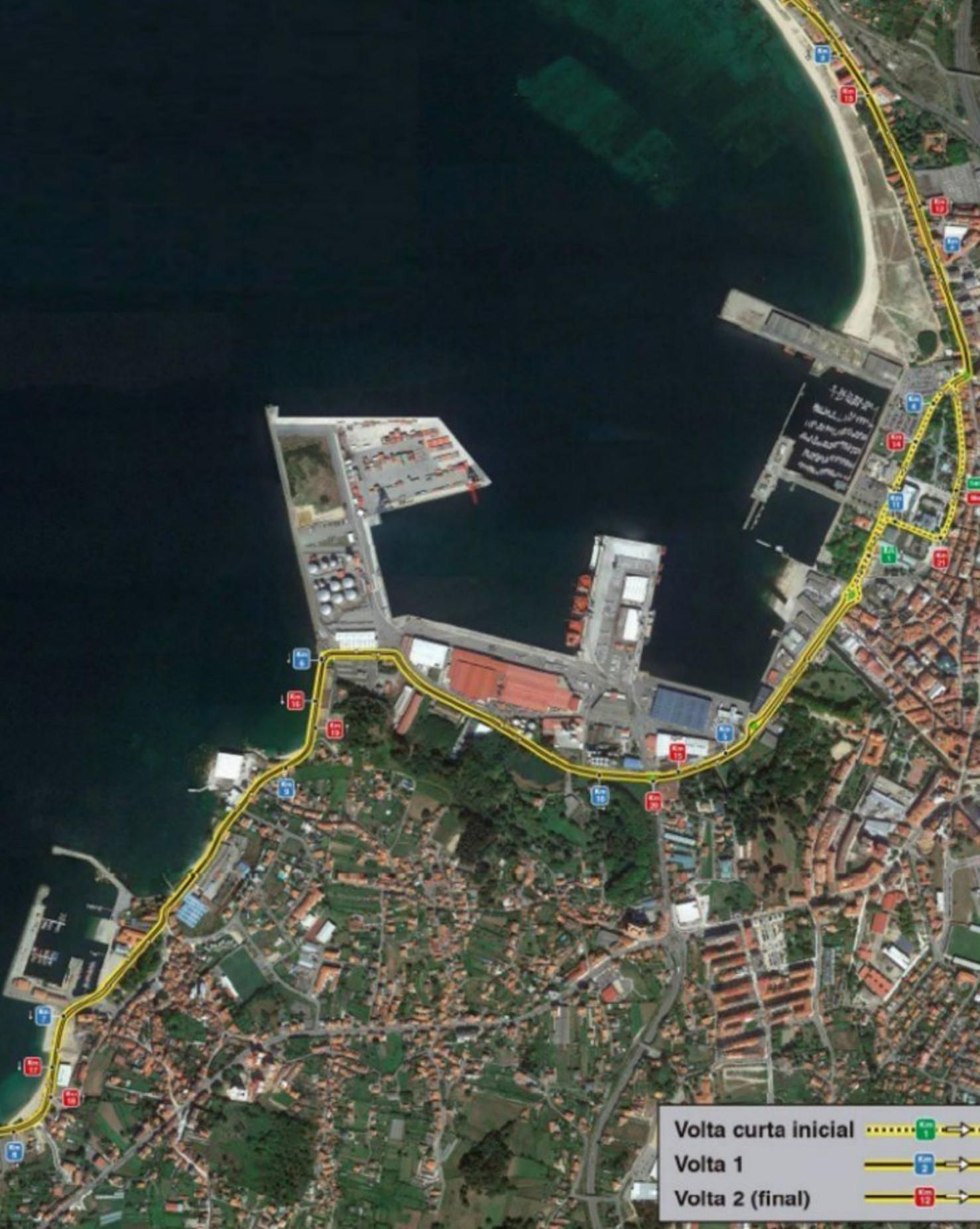 Recorrido del Medio Maratón que se celebra el domingo.