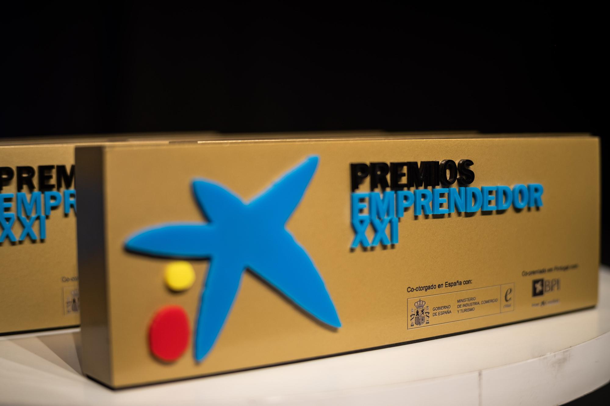 Logo de los premios Caixabank a las 'start-ups'
