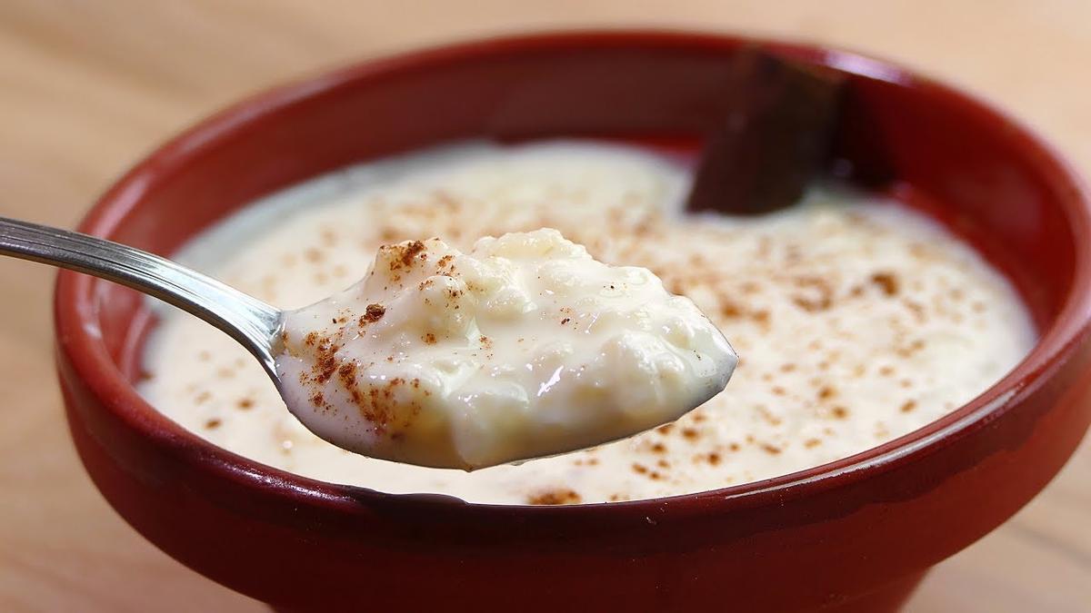 Arroz con leche.