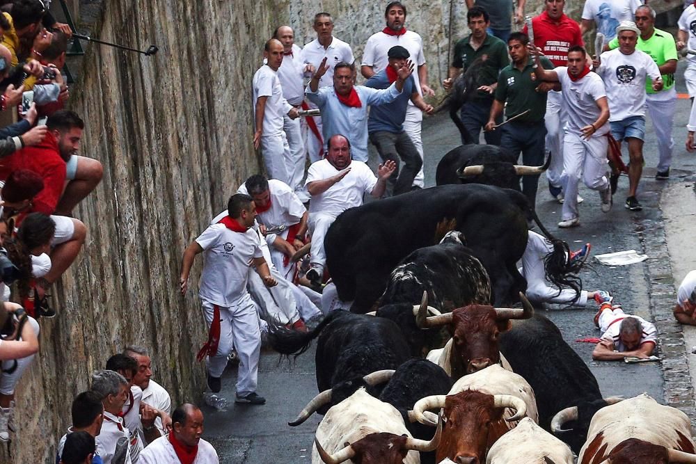 Primer encierro de Sanfermines 2018