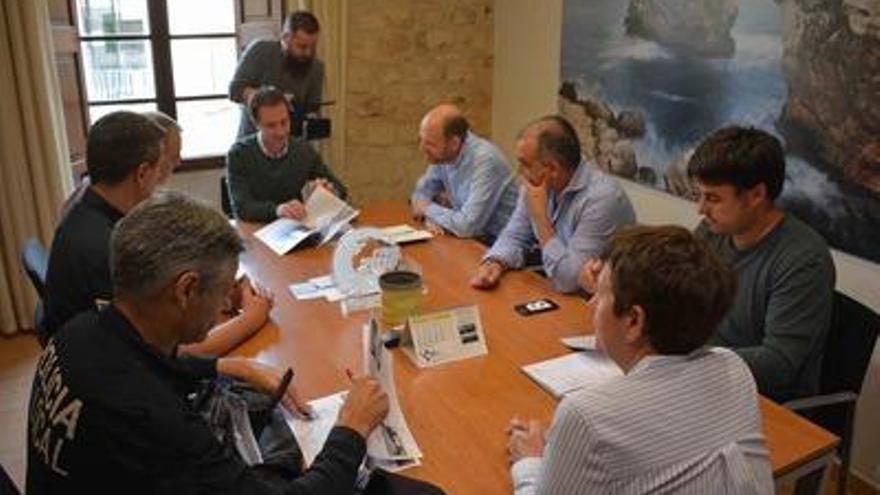 Reunión mantenida para ratificar el nuevo servicio.