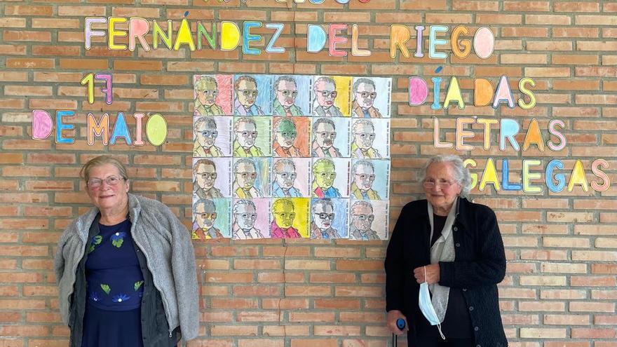 La preparación de la Festa das Letras Galegas.