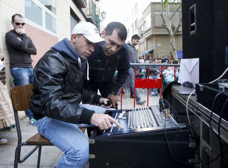 Escuelas de jotas en la Plaza de la Rebolería