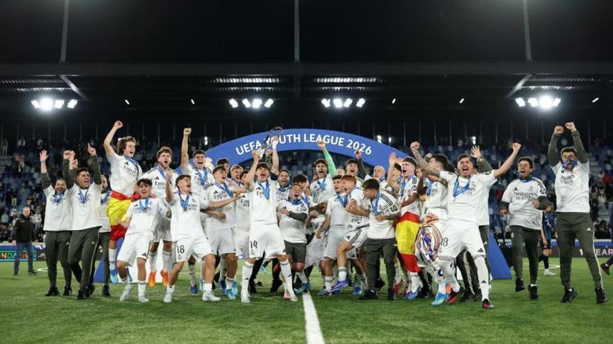 Javi Navarro le da la Youth League al Madrid desde los once metros