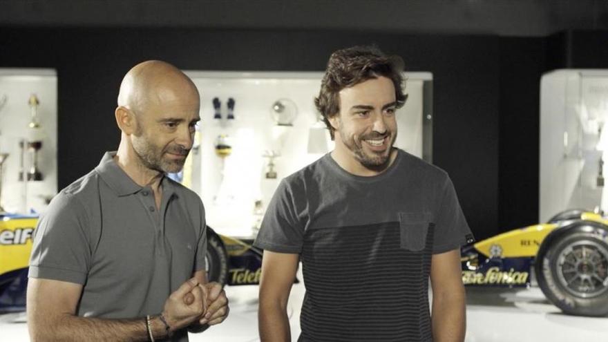 Fernando Alonso dará la alternativa a su amigo Antonio Lobato en &#039;Desafía tu mente&#039;
