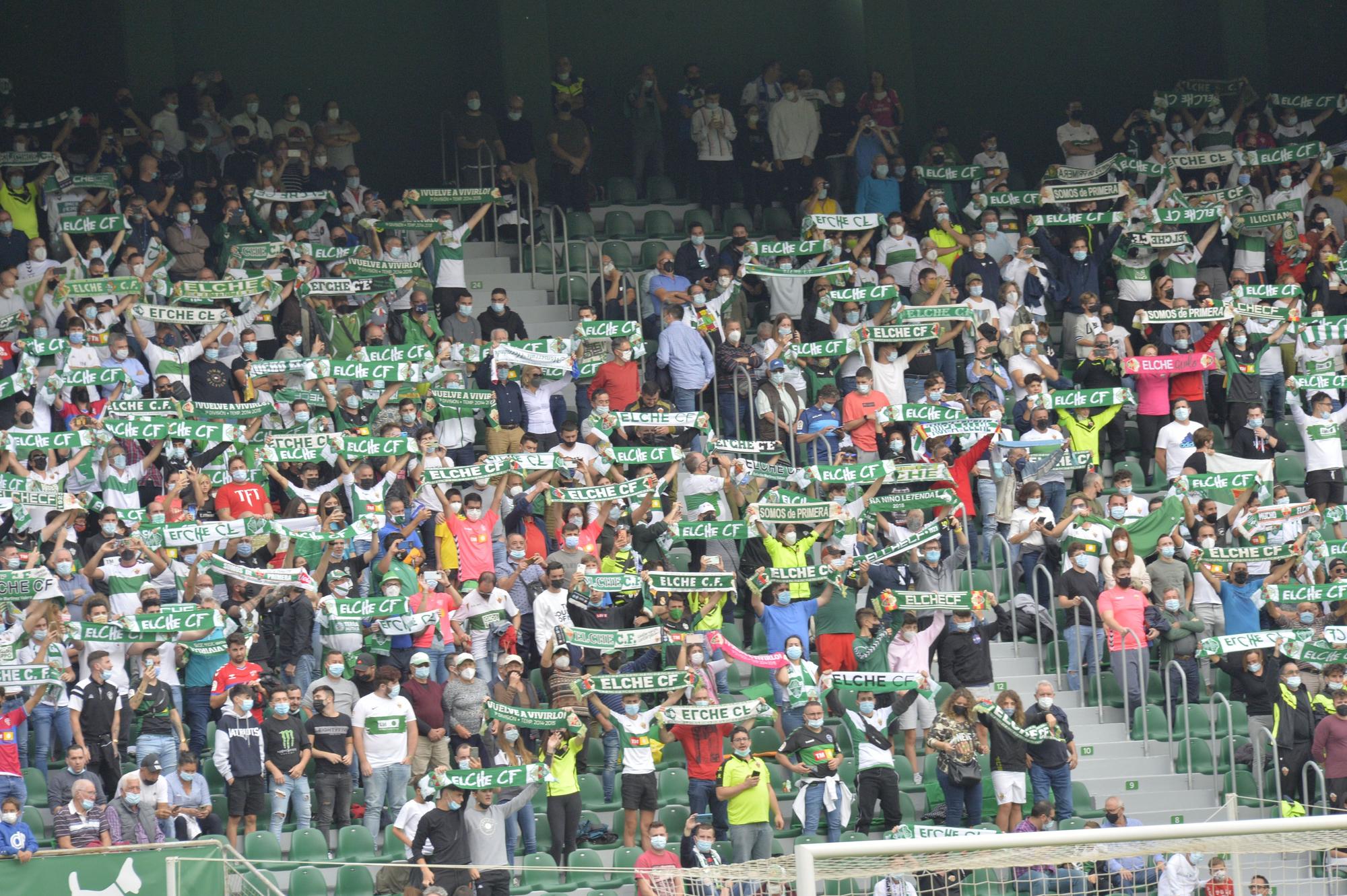 Las mejores imágenes del Elche - Real Madrid