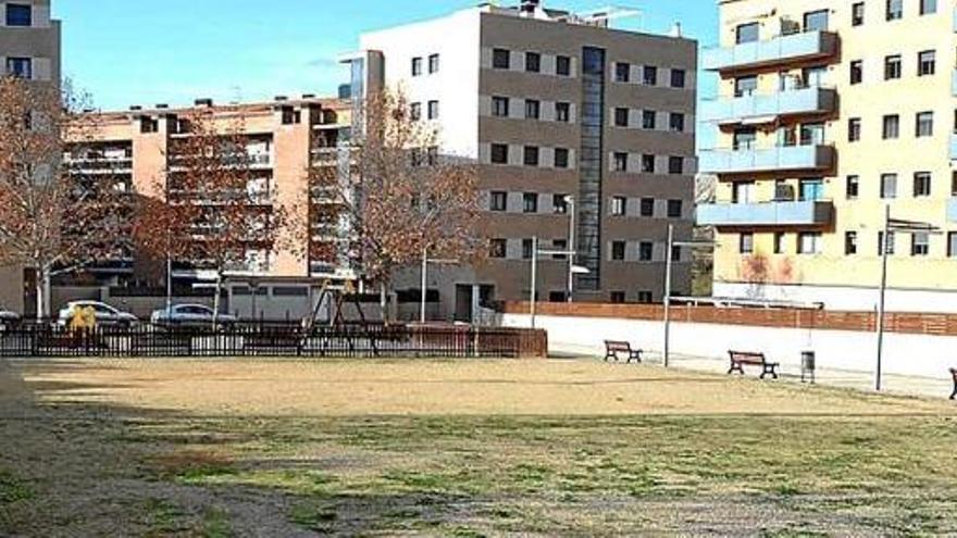 Punt on és previst fer un espai comunitari per a gossos