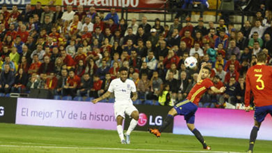 La Roja se gusta en Alicante ante Inglaterra