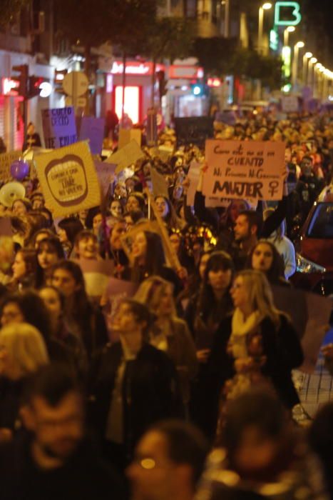 Manifestación 8M en Elche