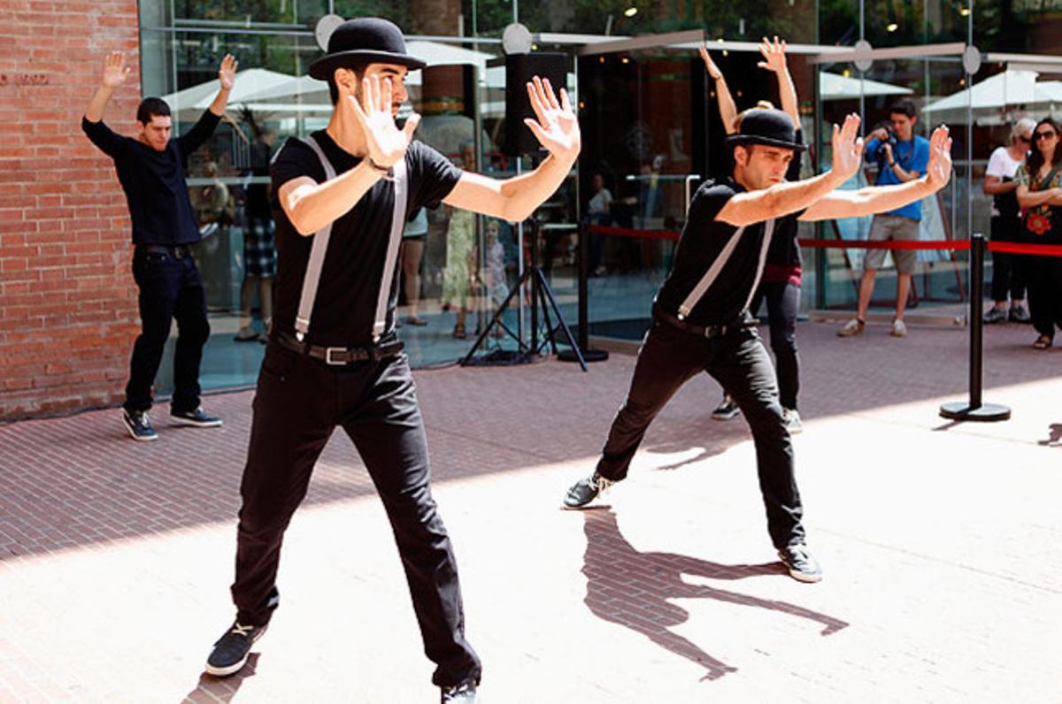 Presentació de l’espectacle de hip-hop ’Cube mou els teus sentits’ del companyia de dansa Kulbik, al Palau de la Musica, Barcelona.