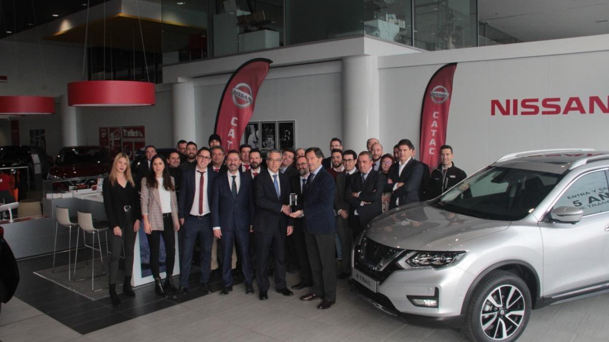 Nissan premia a Catac como mejor concesionario de España