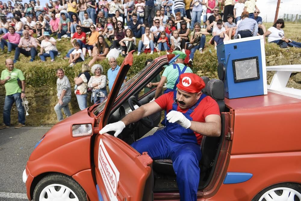 Desfile de las carrozas de Valdesoto