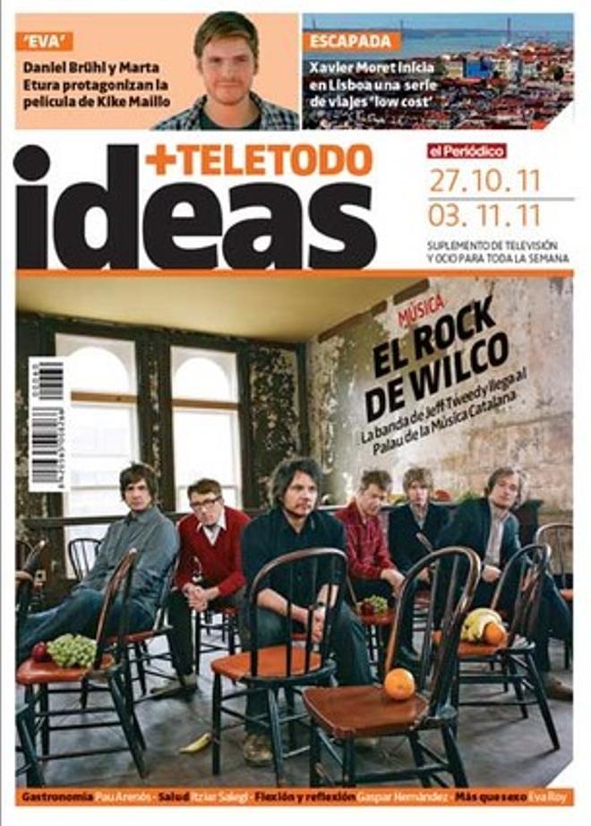 La banda de Jeff Tweedy, en el suplemento ’Ideas+Teletodo’.