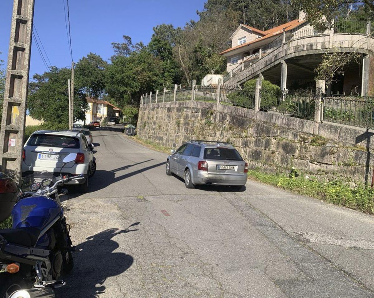 El tramo de inicio de la Subida a Trasmañó, que será reformado.