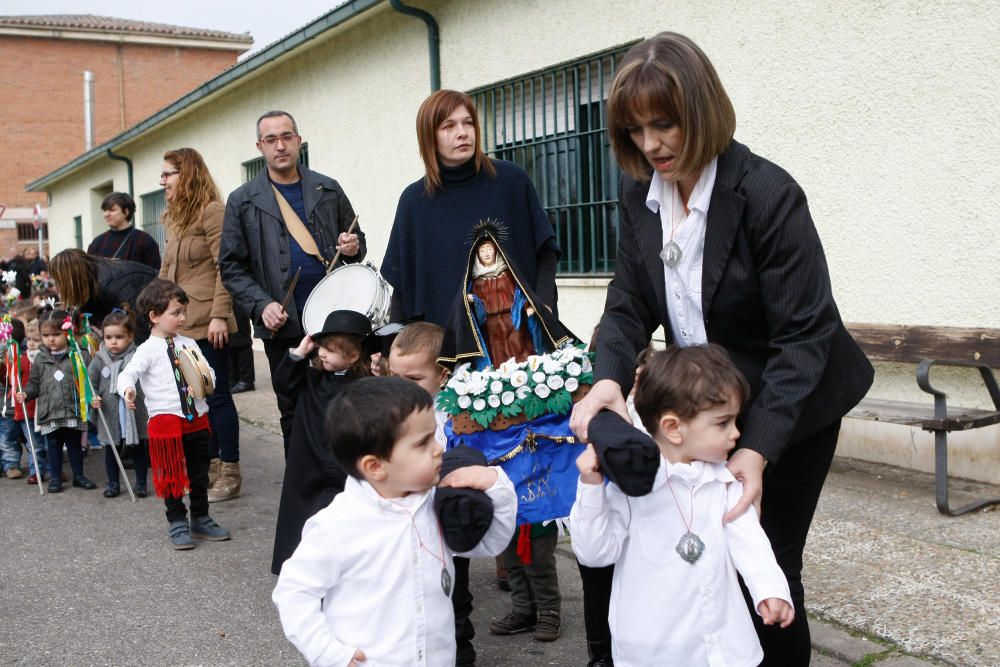 Procesiones en la guardería Virgen de la Concha