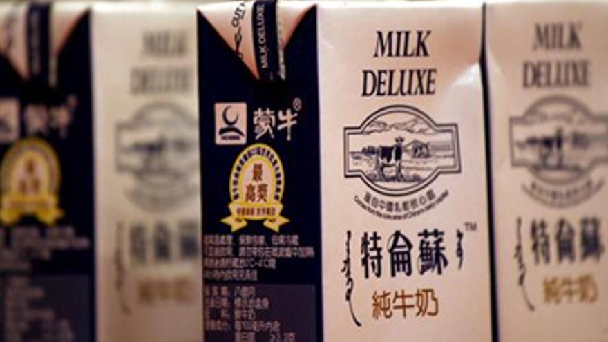 Desaparece la leche de China