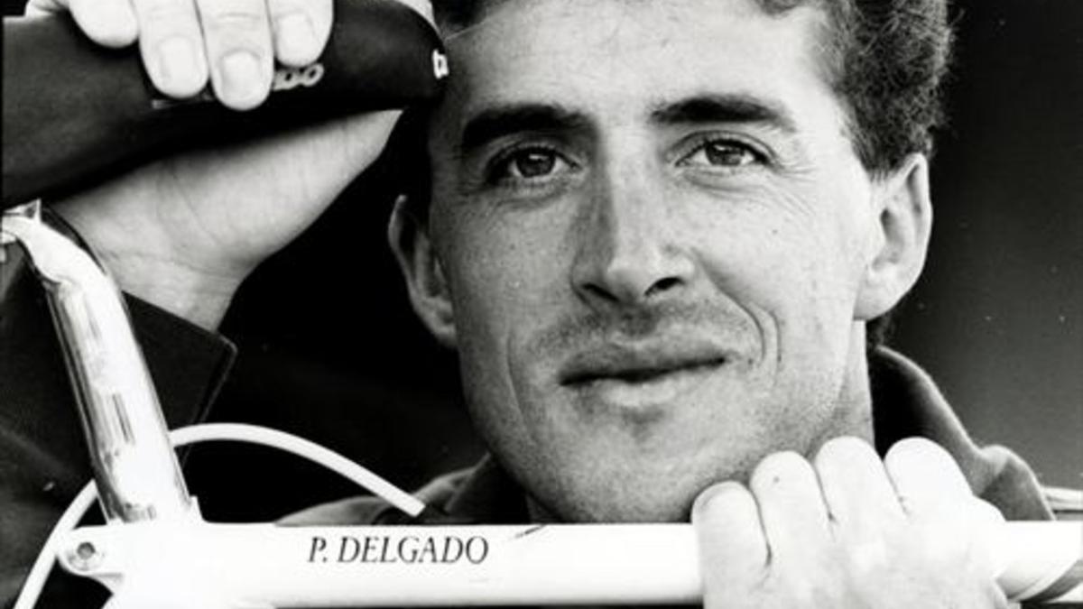 Perico Delgado, en una imagen de sus tiempos en activo.