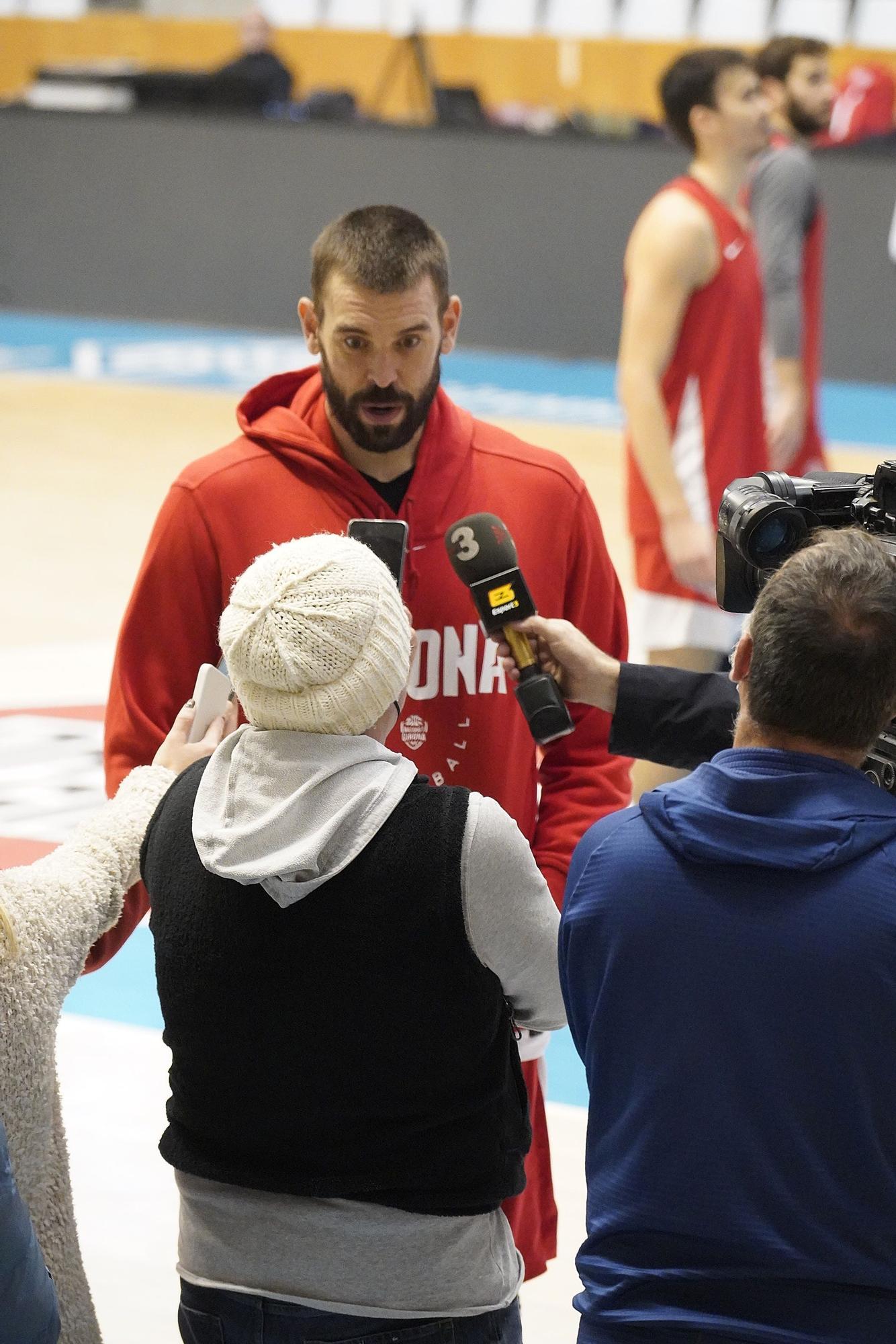 Marc Gasol: «Sento papallones pel debut»