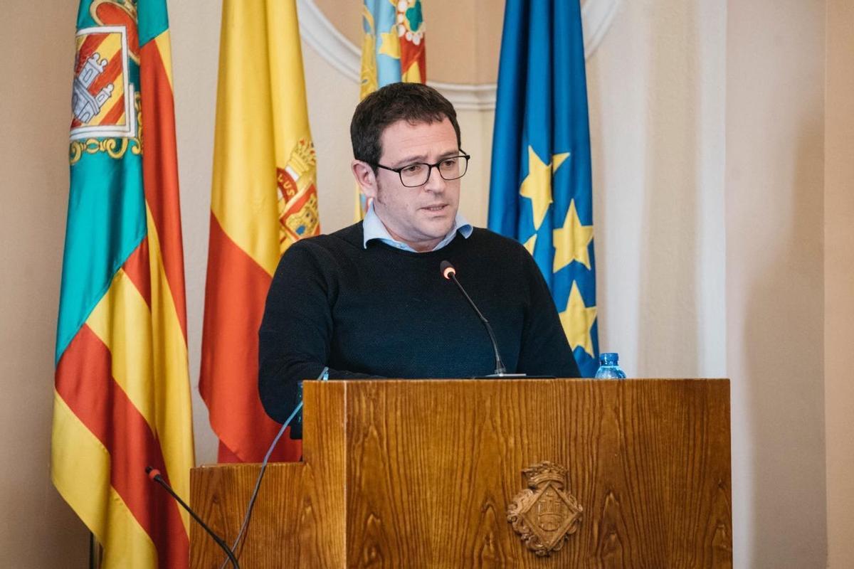 El portaveu del grup municipal de Compromís, Ignasi Garcia.