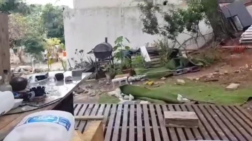 Vídeo: El local de Cala Mestella tras el desalojo