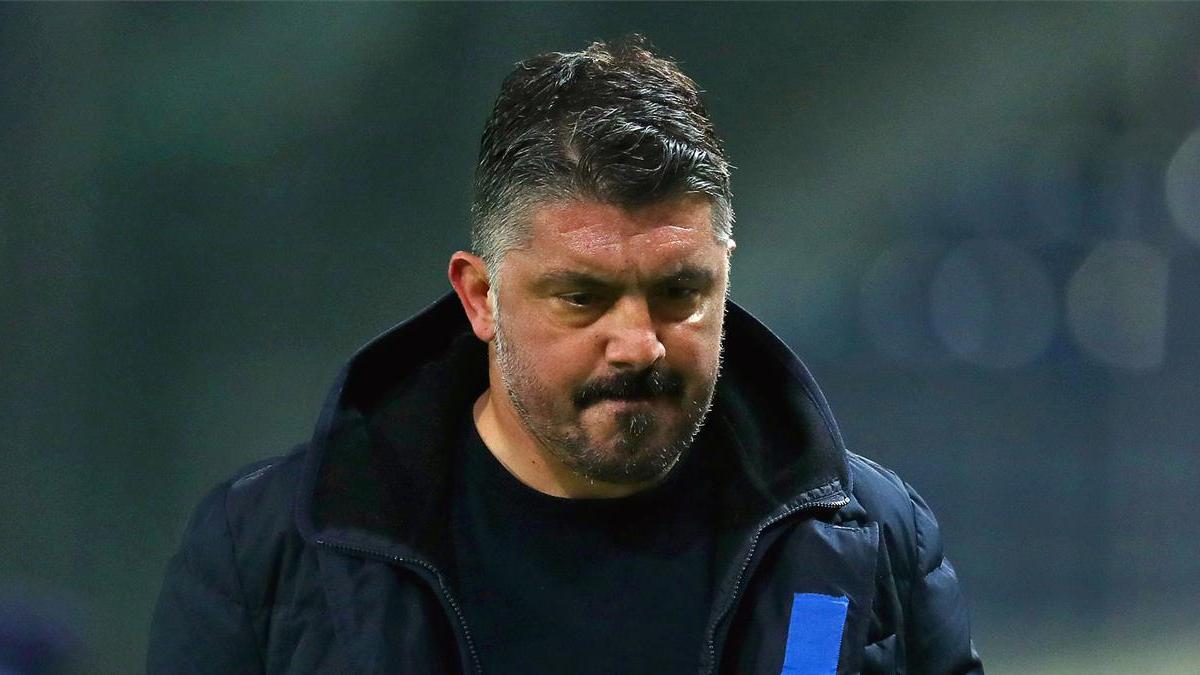 Gennaro Gattuso, actualmente entrenador de la S.S.C. Napoli