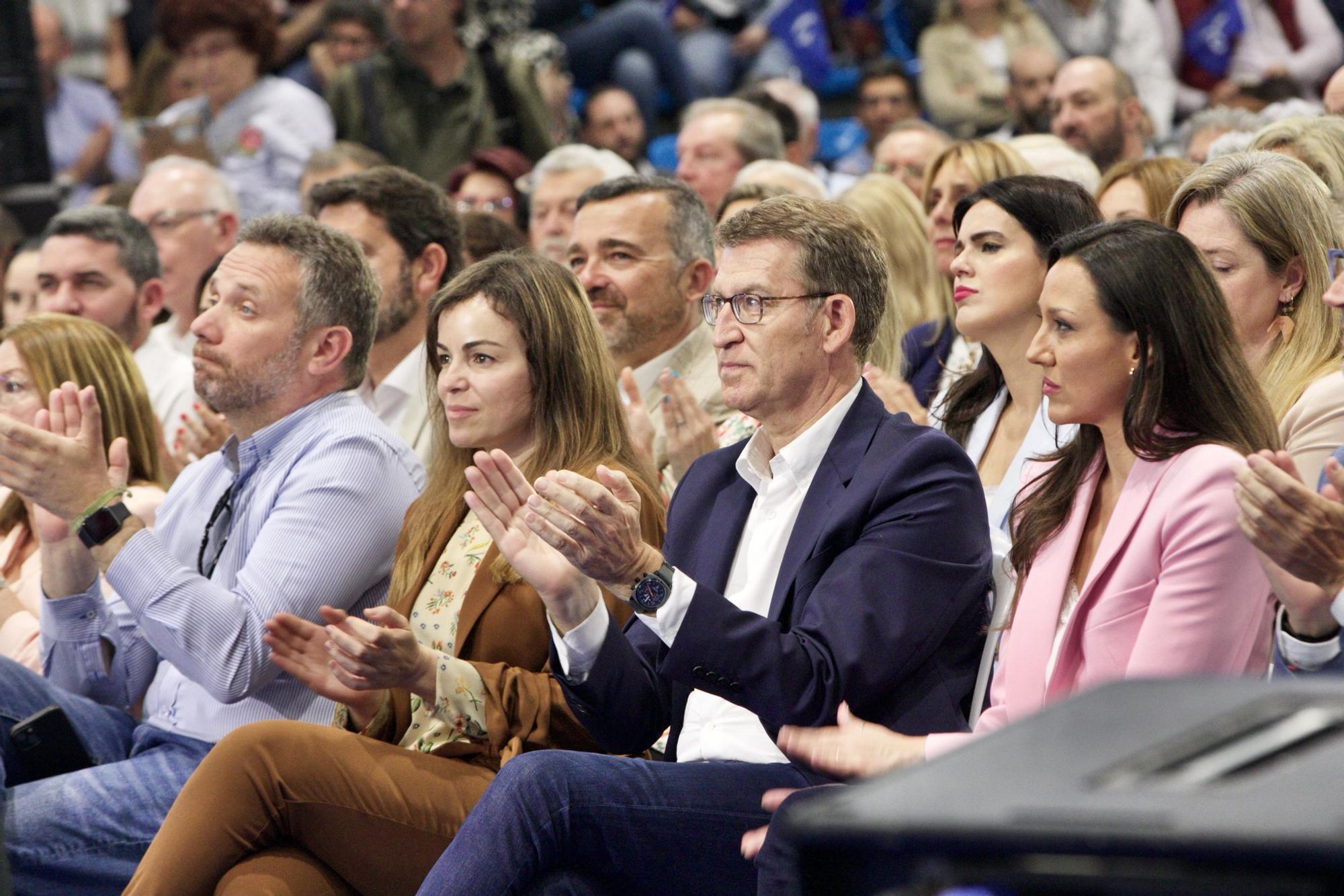 Acto del PP en Murcia con Feijóo