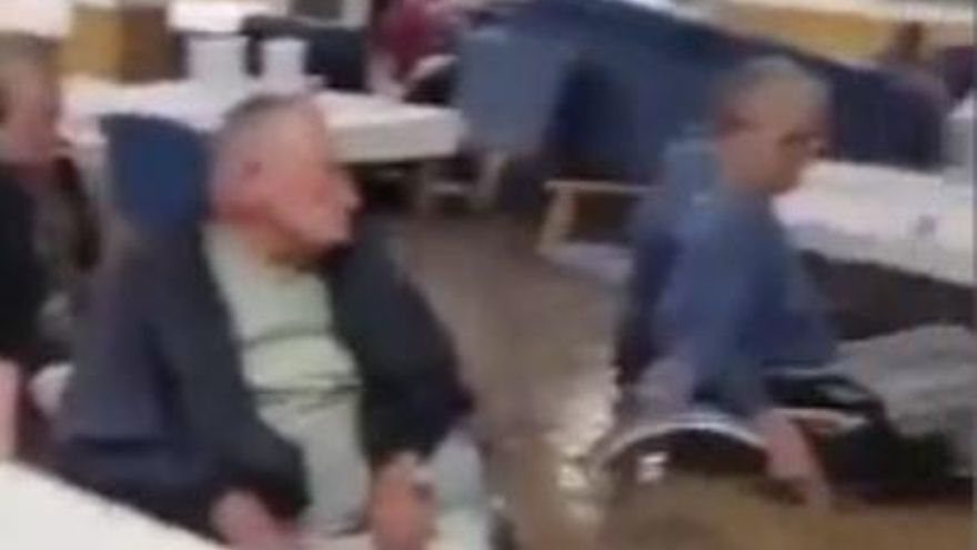 Das Altersheim in Massanassana wurde beim Unwetter überflutet.