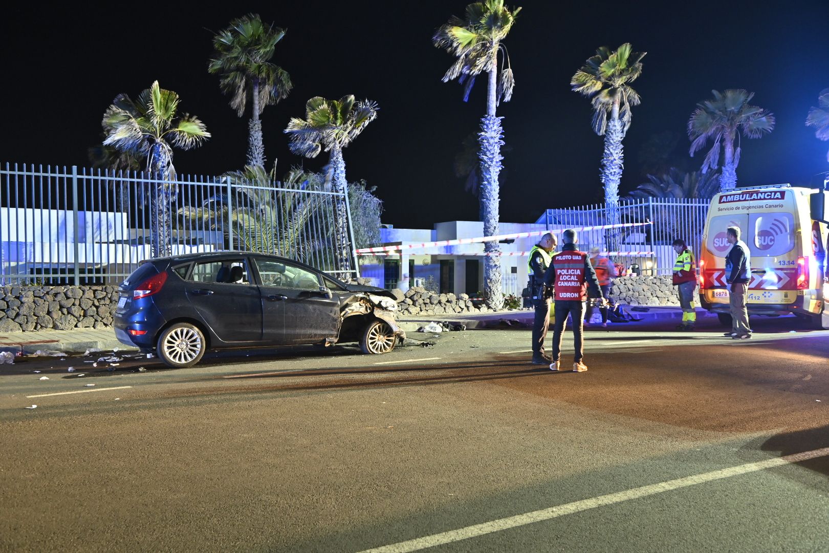 Un bebé de 5 meses muere y dos mujeres resultan heridas graves en un atropello múltiple en Lanzarote