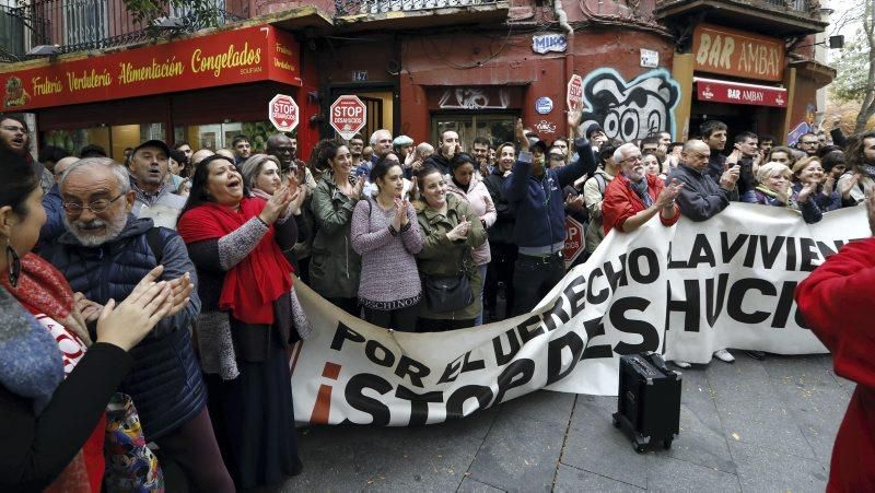 Desahucio paralizado en La Magdalena