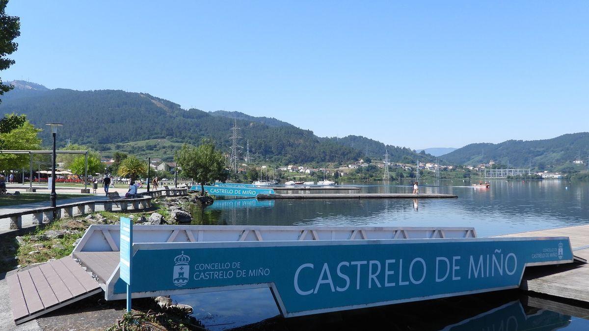 La terraza en la que ocurrió el incidente se encuentra en la ribera del embalse.