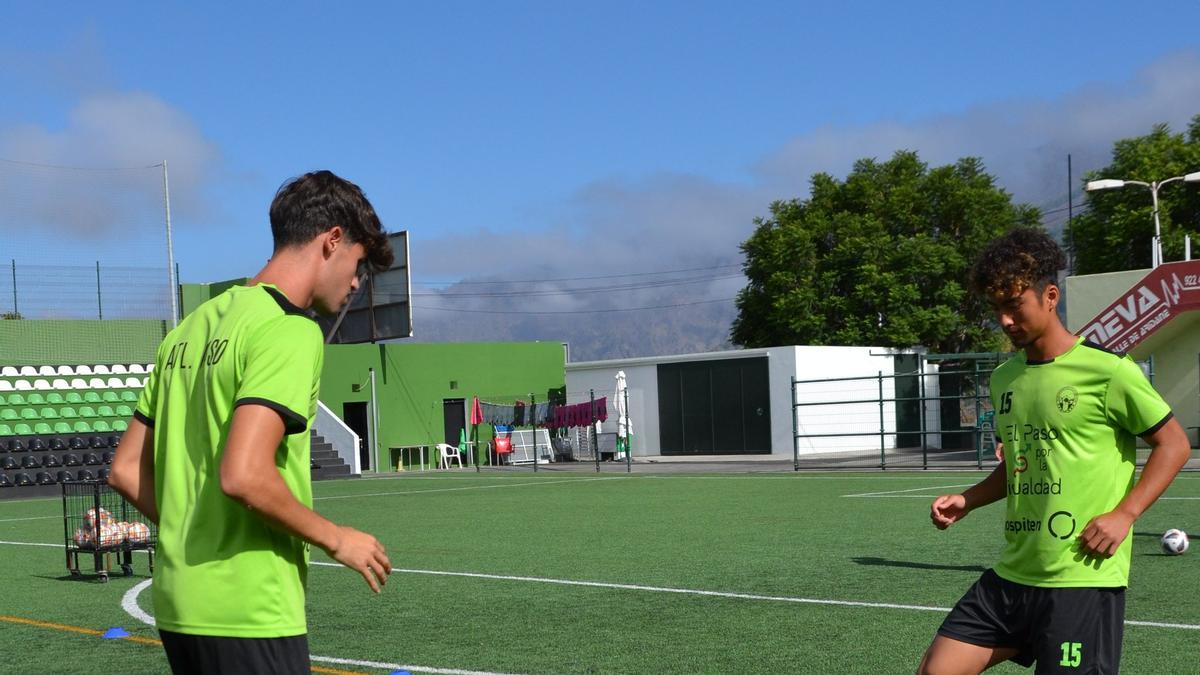 Félix Alonso, durante un entrenamiento.