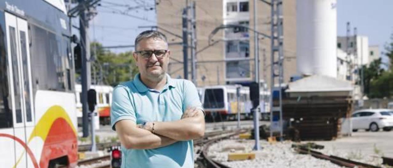 Mateu Capellà, gerente de SFM, en las instalaciones de la empresa pública en Son Rullán.