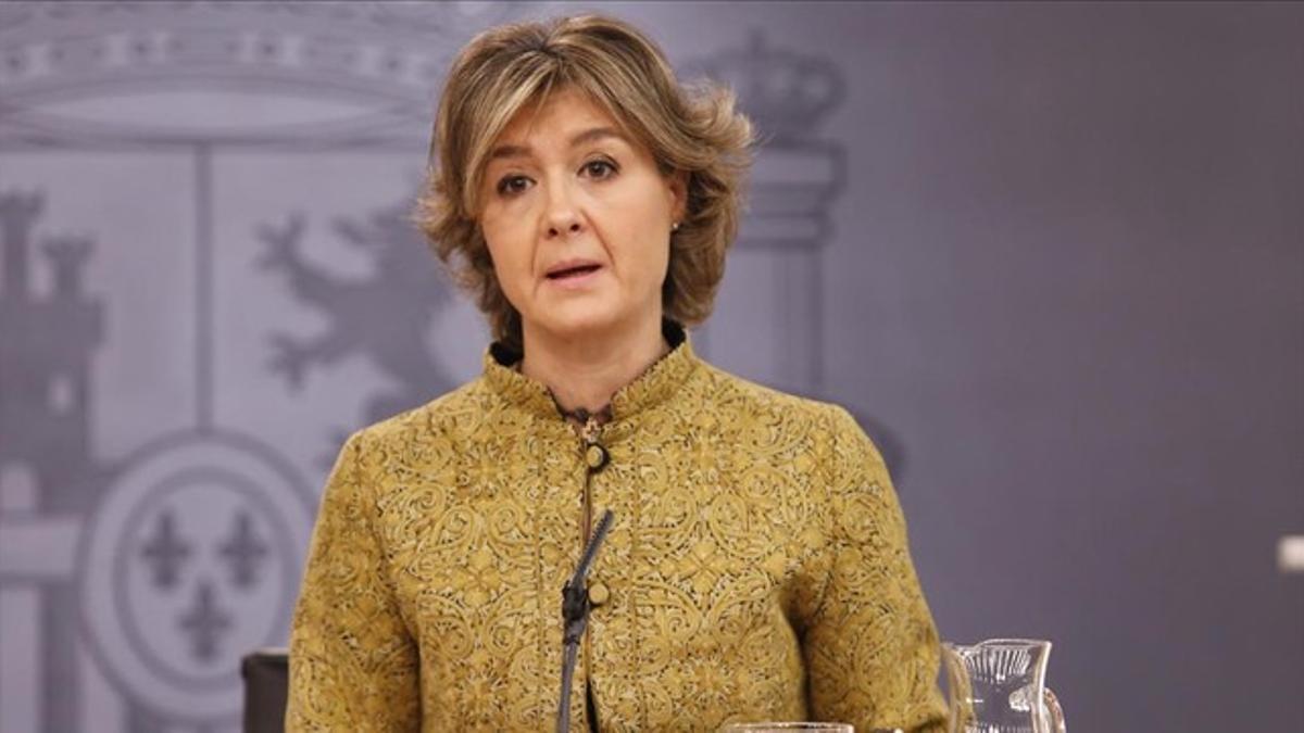 La ministra Tejerina, el pasado viernes en la Moncloa.