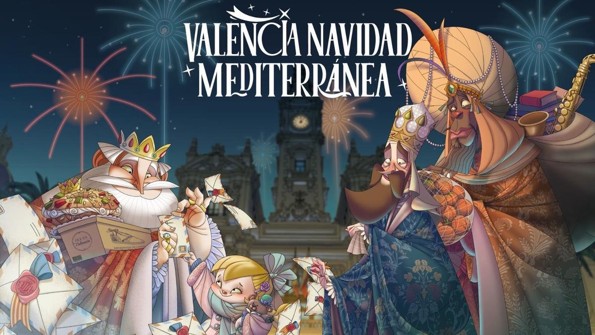 Uno de los carteles de la Concejalía de Mercados