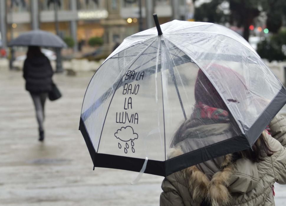 A Coruña vuelve a abrir el paraguas